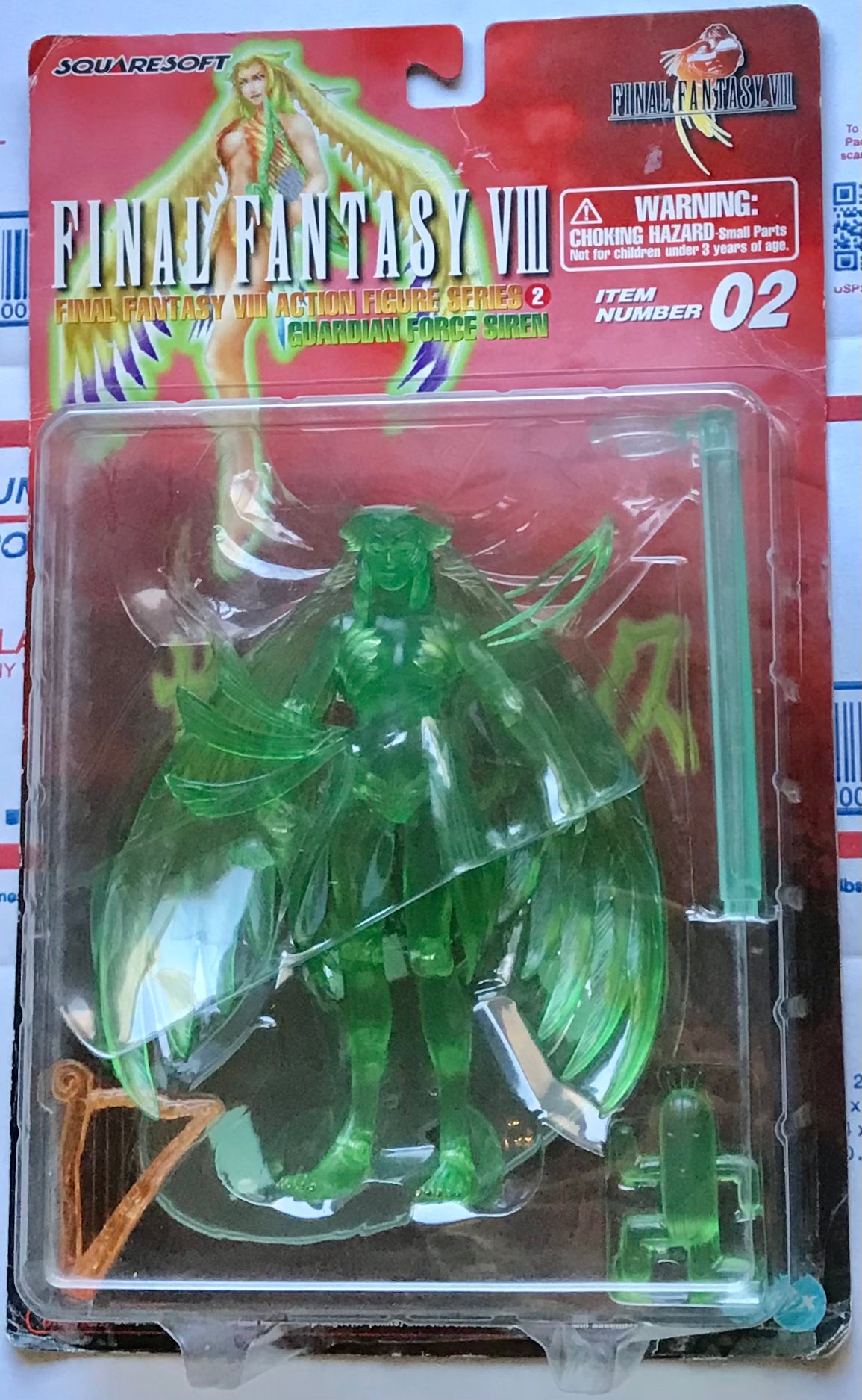 ArtFX Final Fantasy VIII (8) Guardian Force Siren Summon Action Figure (Translucent Version)