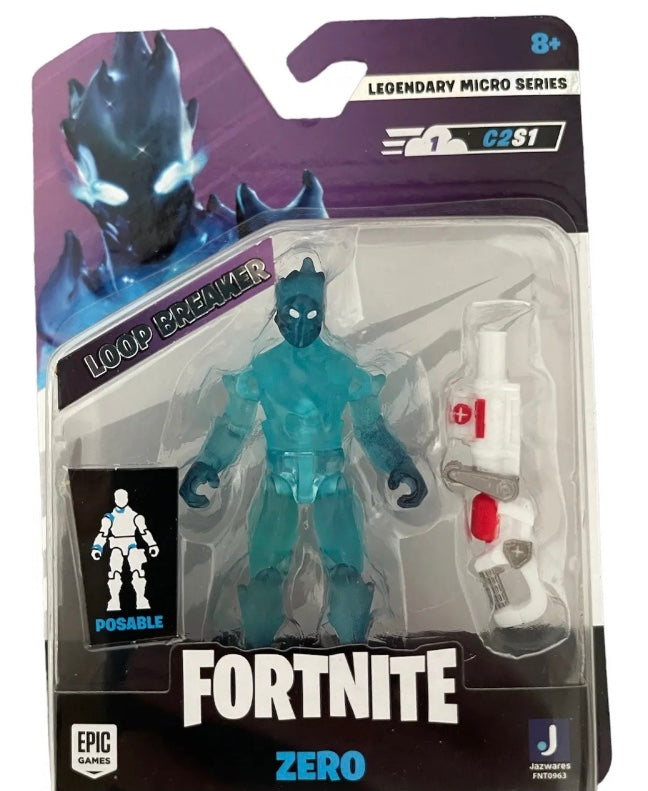 Fortnite Legendary Micro Series 2.5” Inch Articulated Figure Zero