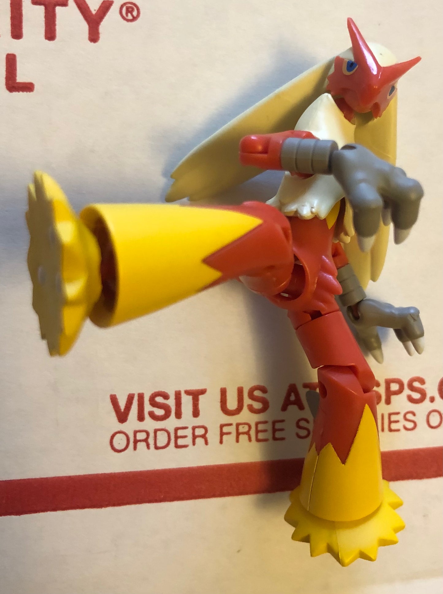 Pokémon Shodo Volume 3 Blaziken Bandai 3" Inch Figure (Used)