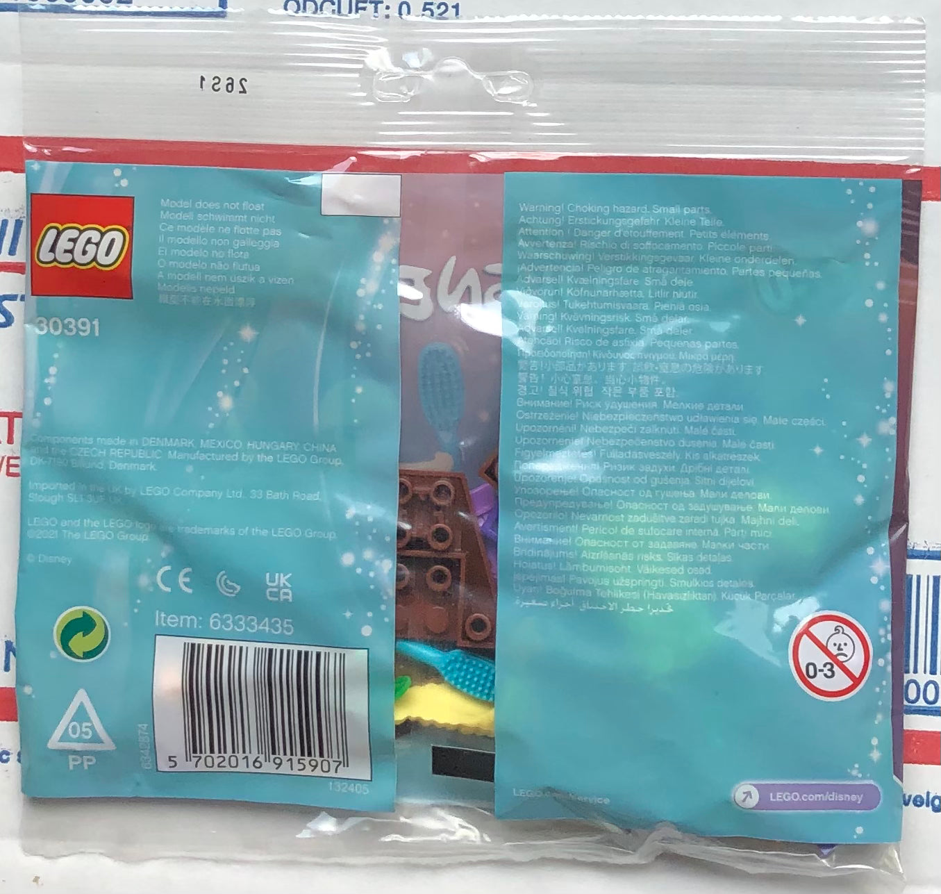 LEGO Disney Princess Rapunzel’s Boat Polybag Set 30391