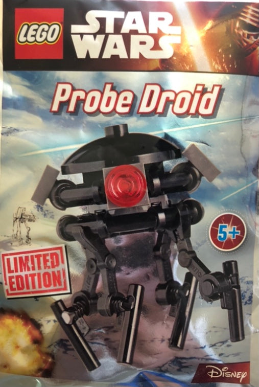 LEGO Star Wars Limited Edition Probe Droid Minifigure Foil Pack Bag Build Set 911610