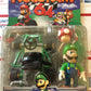 Mario Kart 64 ToyBiz Luigi with Mushroom Action Figure