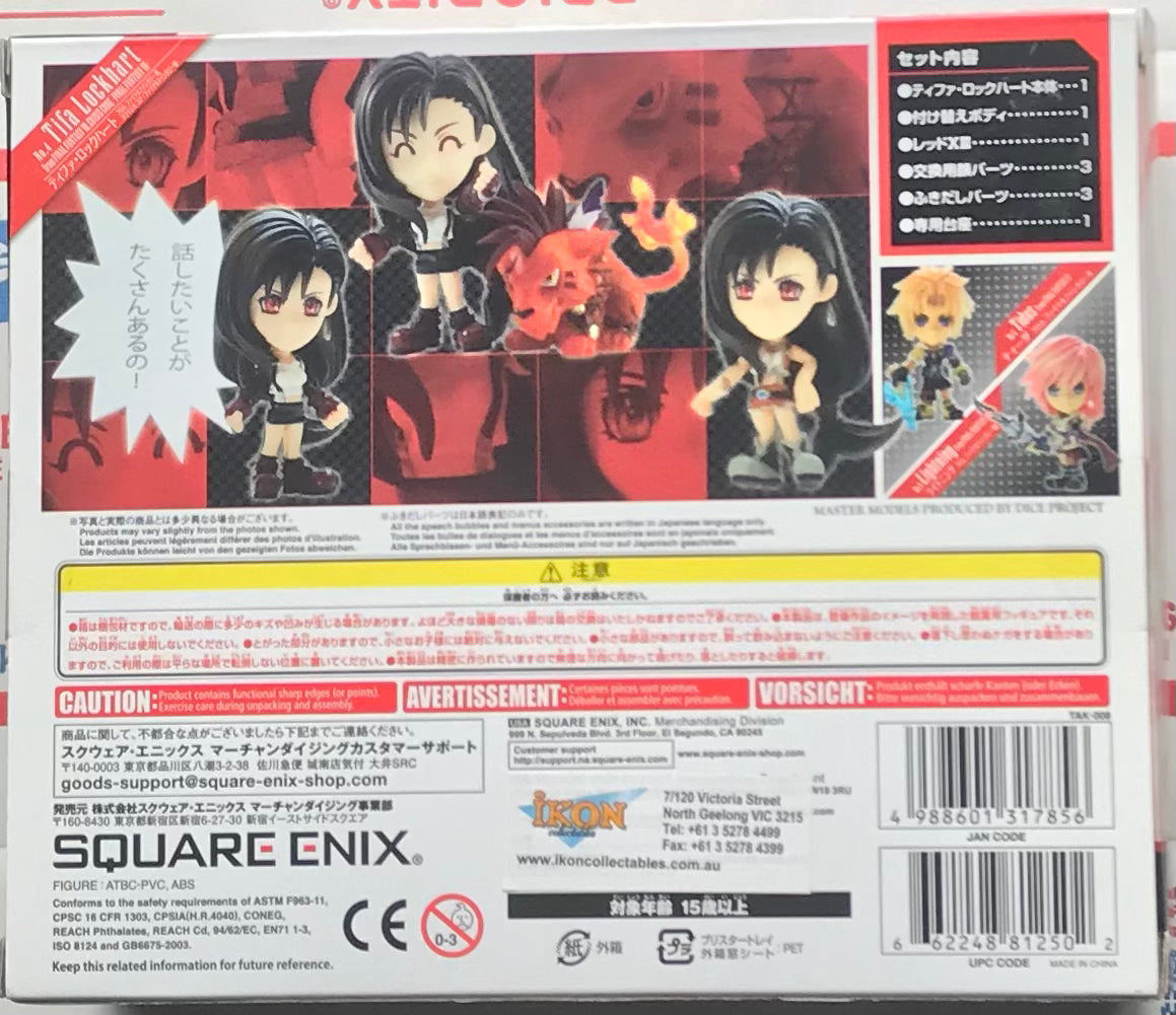 Trading Arts Kai Final Fantasy Mini Tifa Lockhart and Red Figure