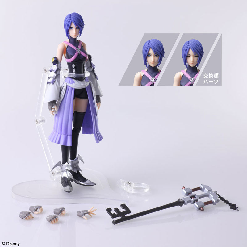 Bring Arts BUNDLE/LOT Aqua and Terra Kingdom Hearts III (3) Action Figure Set