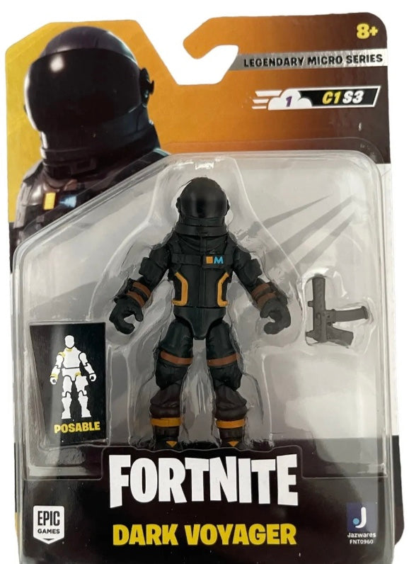 Fortnite Legendary Micro Series 2.5” Inch Articulated Figure Dark Voyager