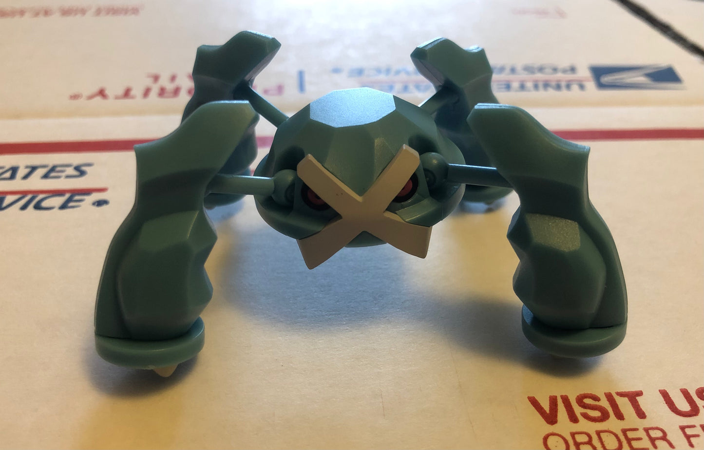 Pokémon Shodo Volume 2 Metagross Bandai 3" Inch Figure (Used)