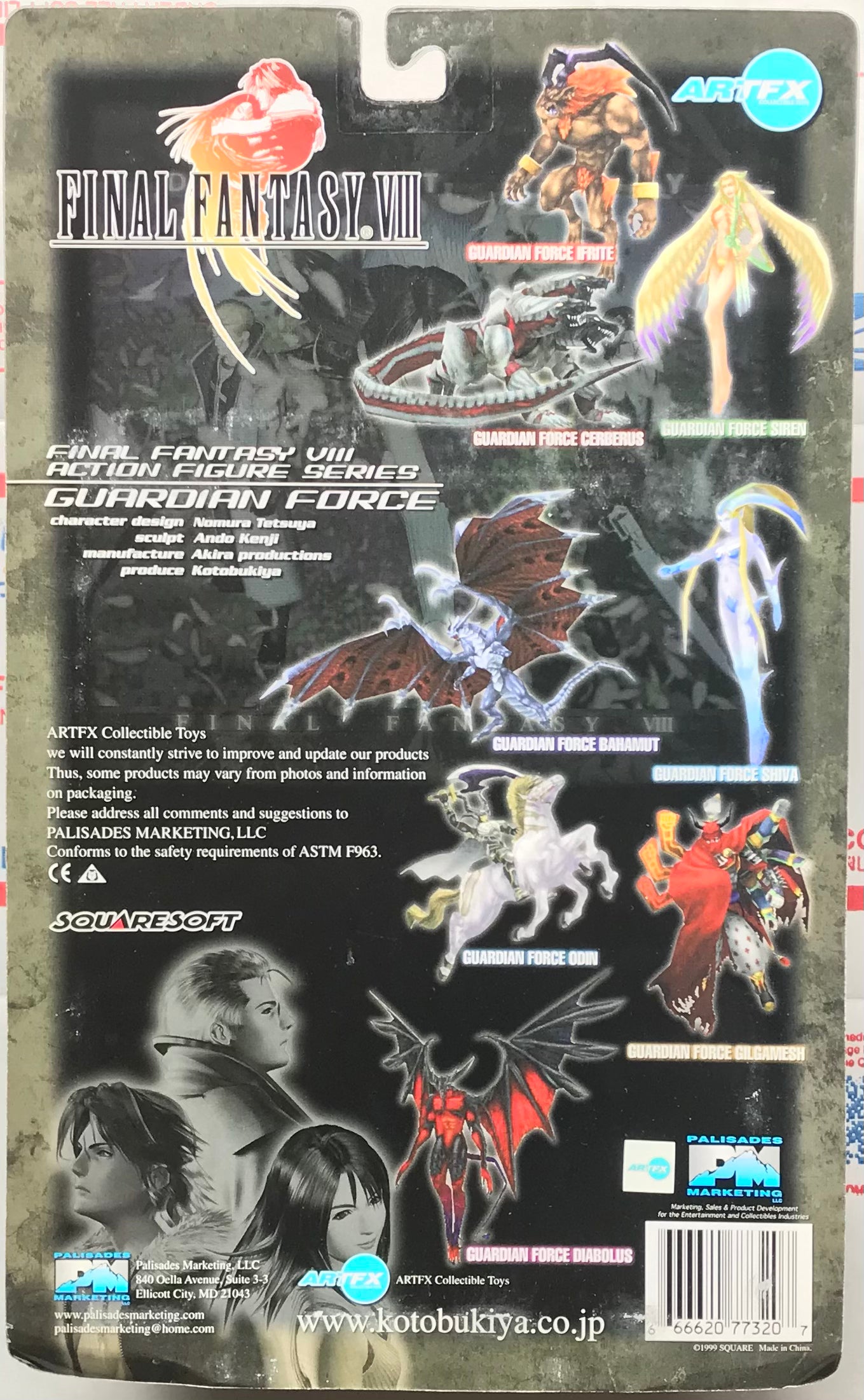 ArtFX Final Fantasy VIII (8) Guardian Force Siren Summon Action Figure