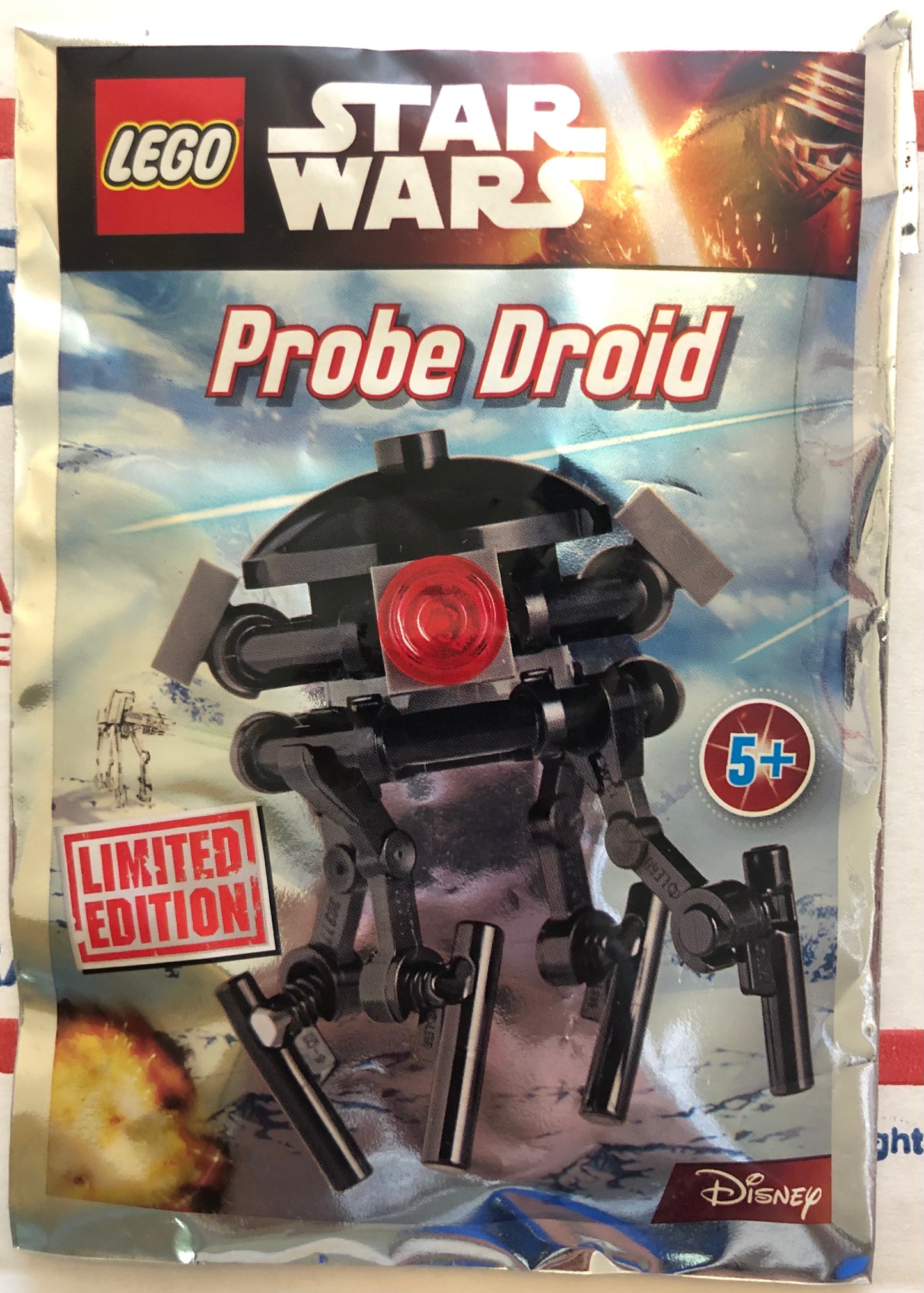 LEGO Star Wars Limited Edition Probe Droid Minifigure Foil Pack Bag Build Set 911610