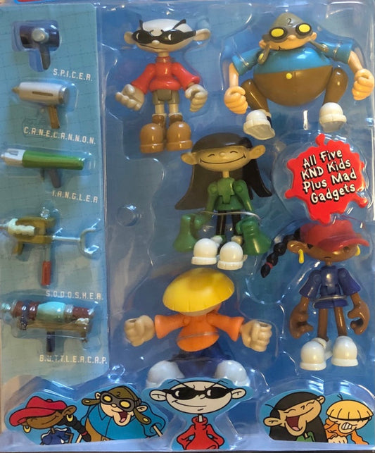 Codename: Kids Next Door Articulated Figure 5-Pack Collector Gift Set