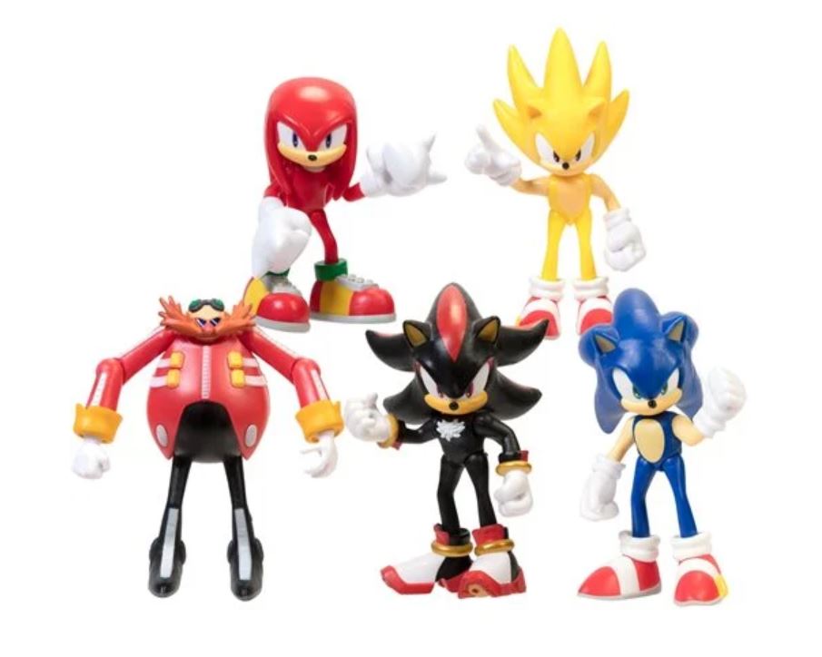 Jakks Sonic 2.5" Inch Articulated Figure Wave 2 BUNDLE/LOT