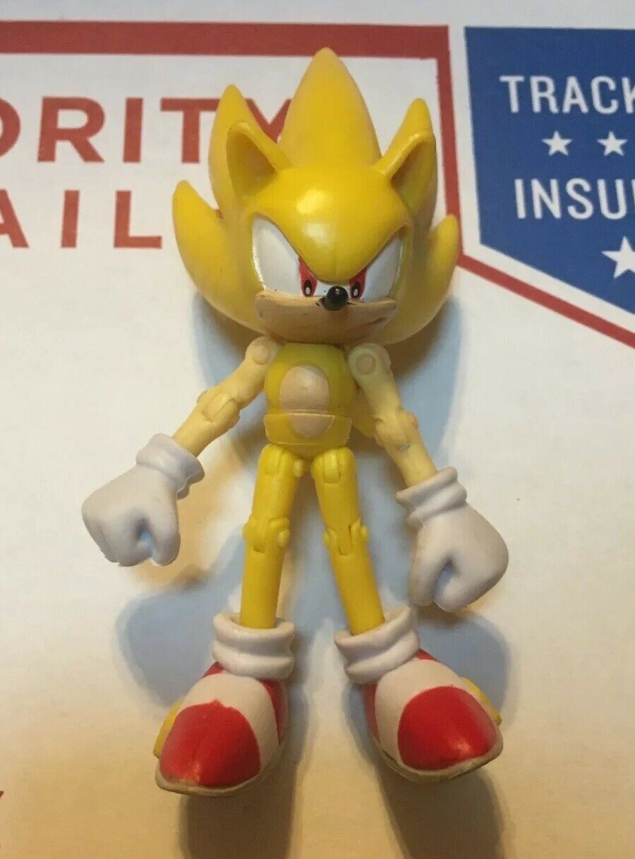 Jazwares 3" Inch Super Sonic Action Figure (Used)