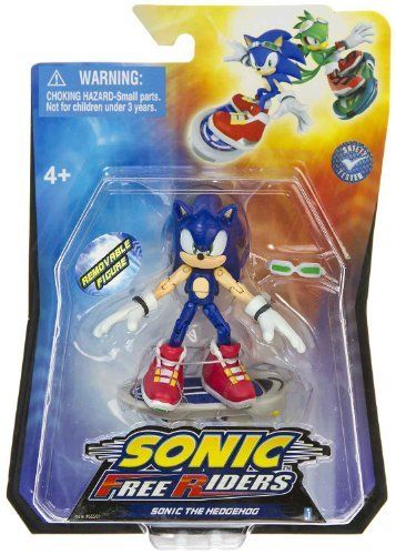 Jazwares Sonic 3" Sonic Free Riders Action Figure