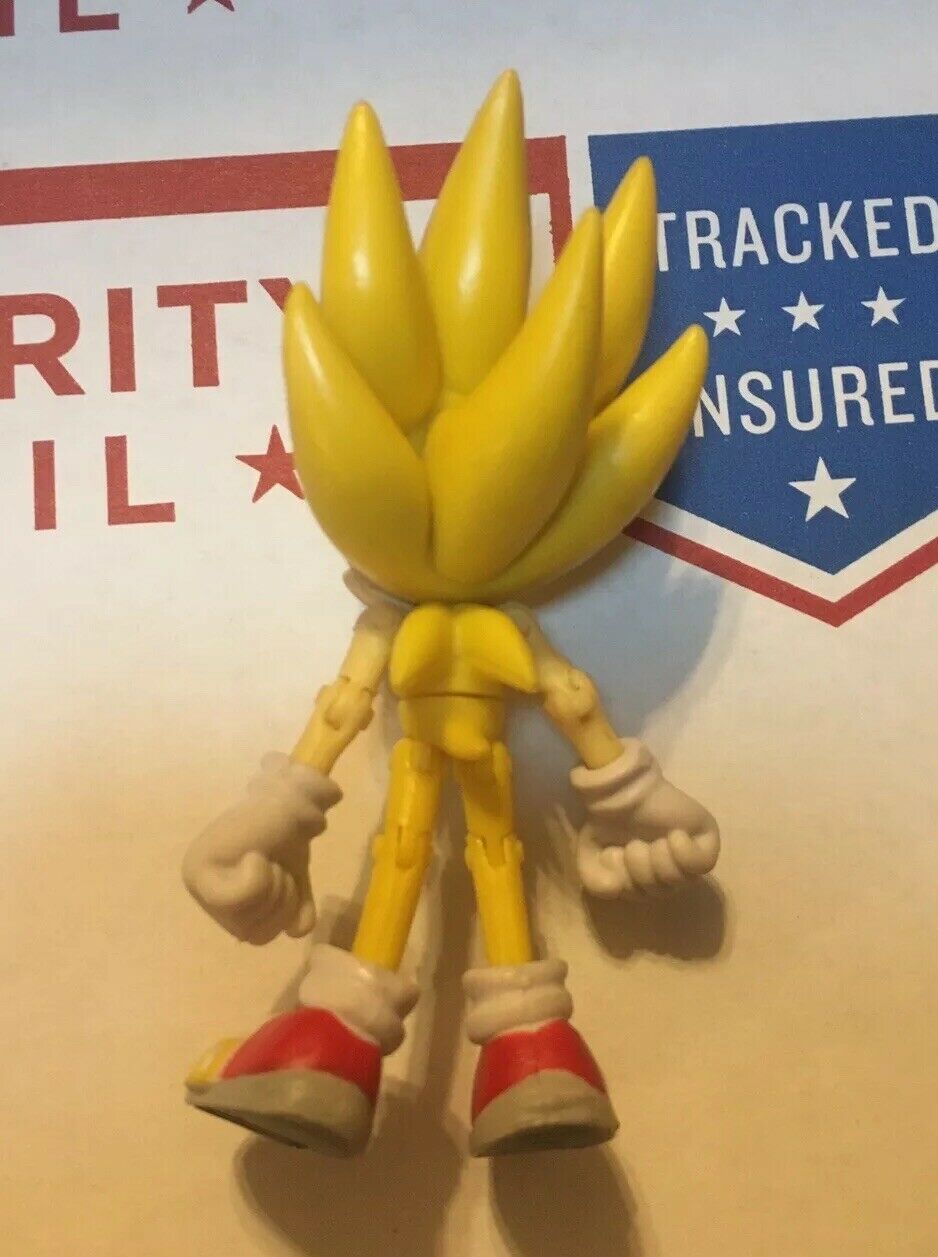 Jazwares 3" Inch Super Sonic Action Figure (Used)