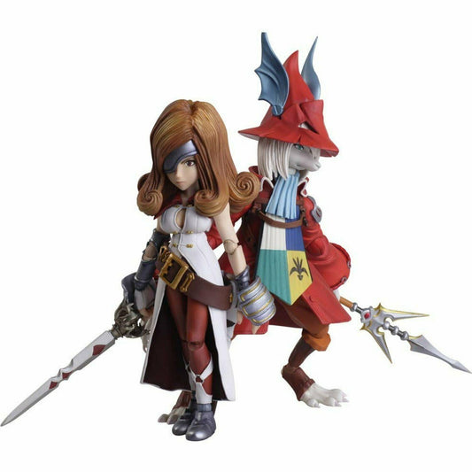 Final Fantasy IX Freya Crescent and Beatrix Bring Arts 2-Pack Action Figures