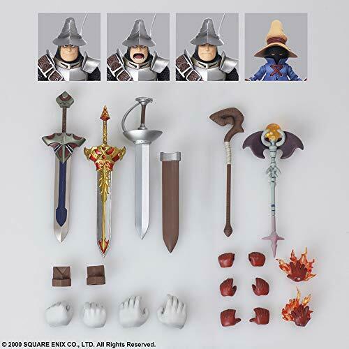 Final Fantasy IX Vivi Ornitier and Adelbert Steiner Bring Arts 2-Pack Action Figures