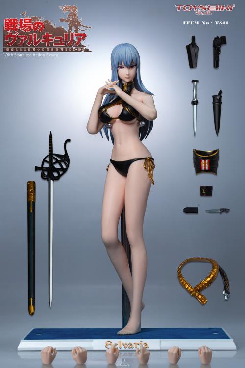 12" Inch Valkyria Chronicles Selvaria Bles 1/6 Scale Action Figure Phicen (TBLeague) Executive (Pre-Sale)