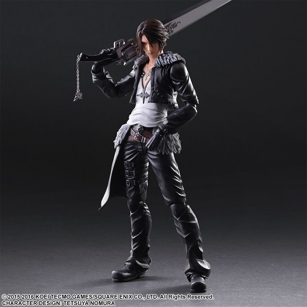 Play Arts Kai Squall Leonhart Final Fantasy Dissidia Action Figure