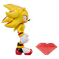 Jakks Sonic 4" Inch Articulated Super Shadow Figure with Chaos Emerald Accessory Wave 4