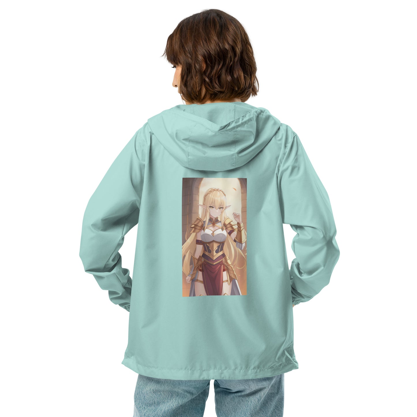 Elf Princess Kawieshan Warriors Lightweight Zip Up Windbreaker