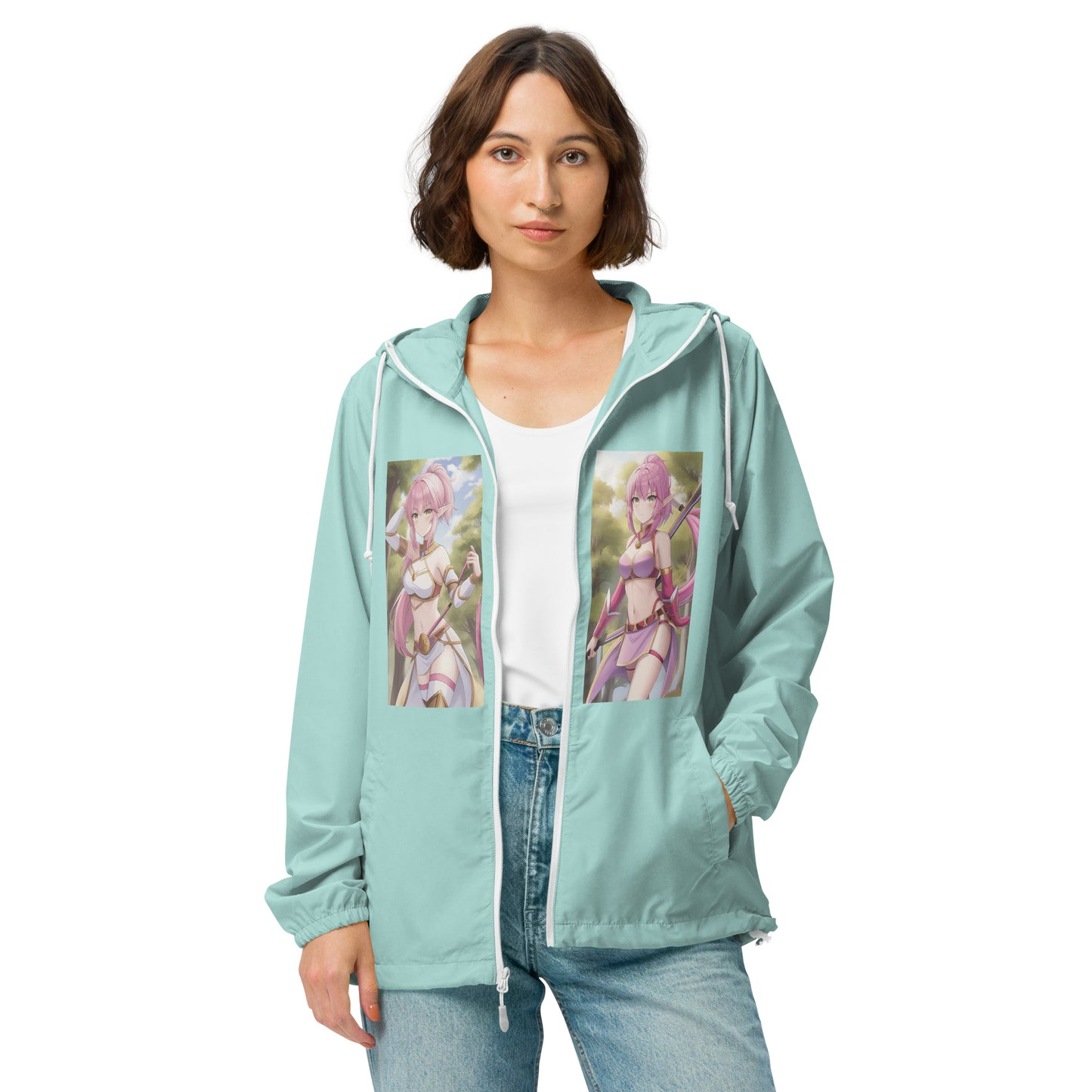 Elf Princess Kawieshan Warriors Lightweight Zip Up Windbreaker