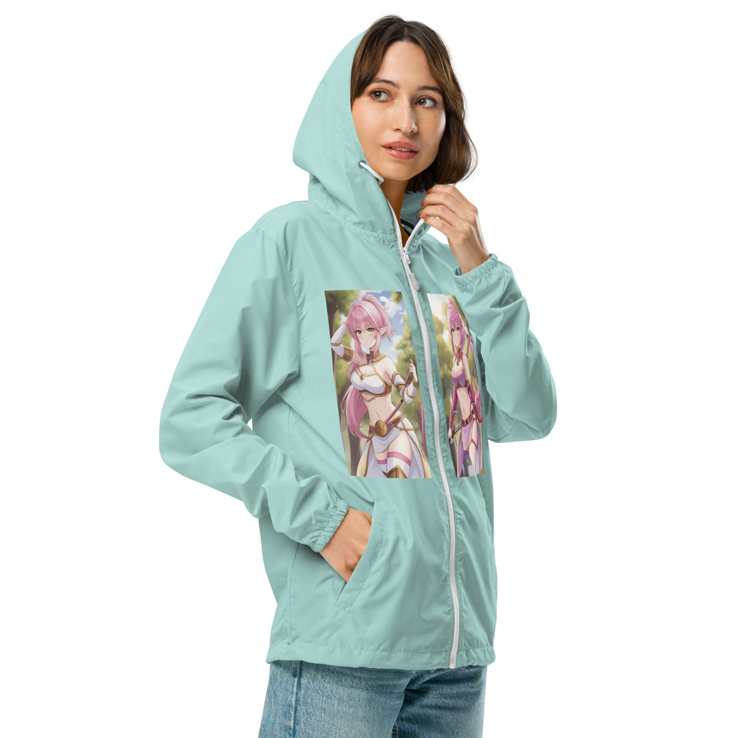 Elf Princess Kawieshan Warriors Lightweight Zip Up Windbreaker