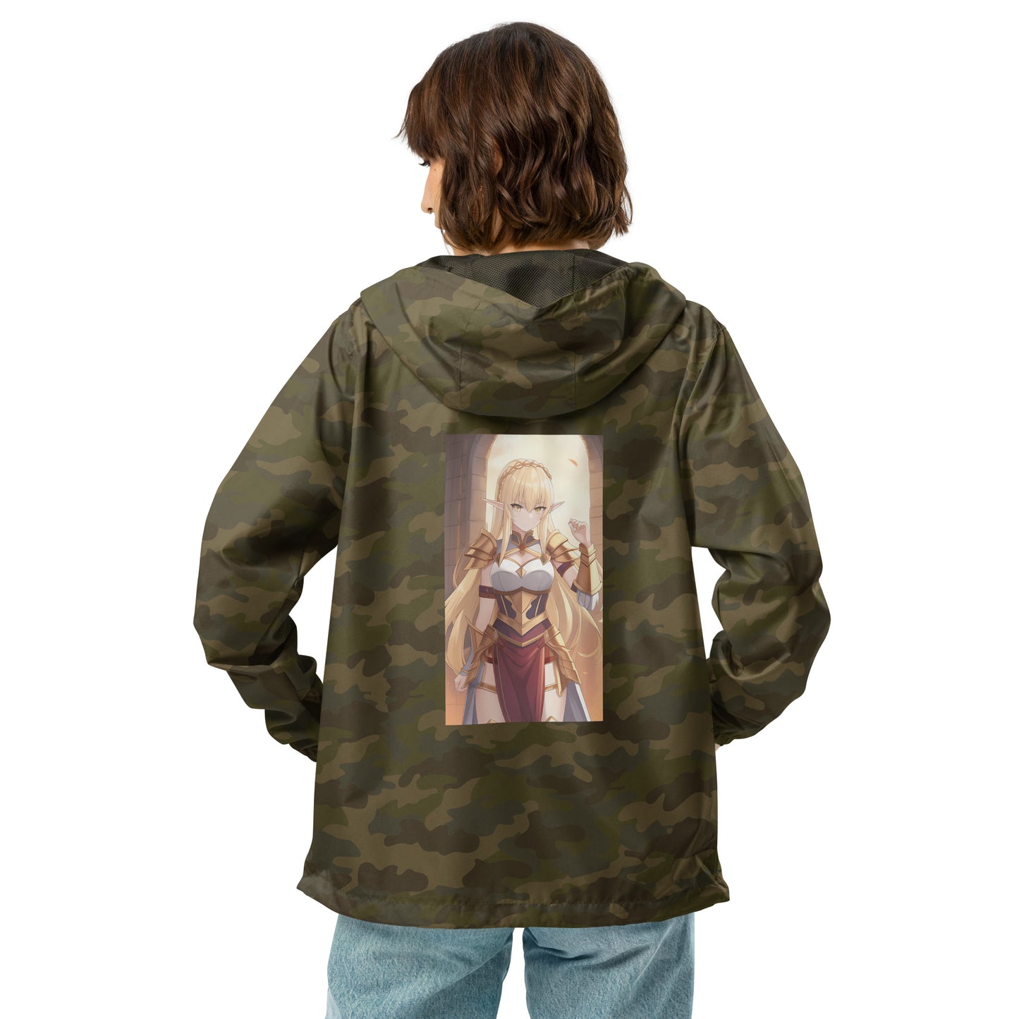 Elf Princess Kawieshan Warriors Lightweight Zip Up Windbreaker