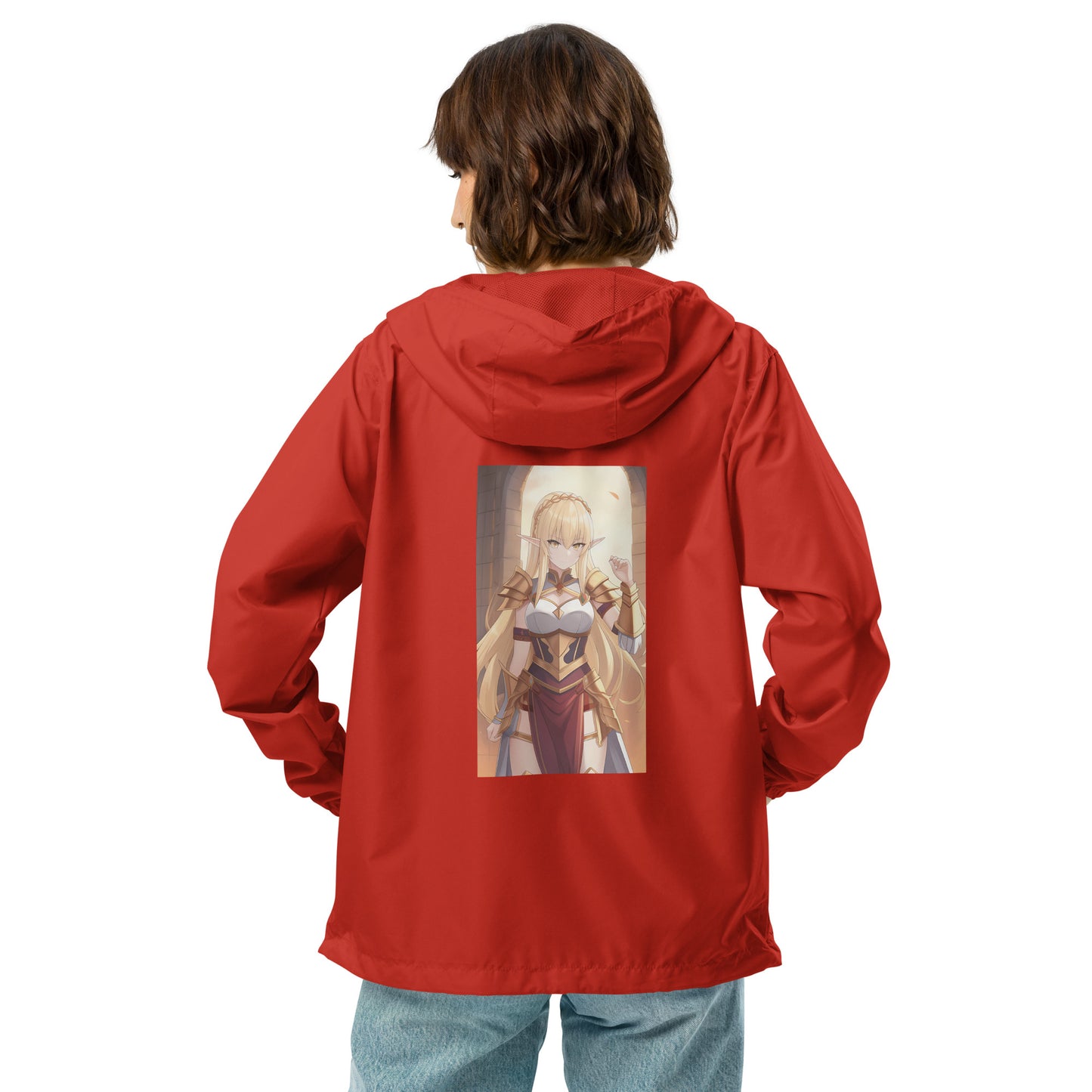 Elf Princess Kawieshan Warriors Lightweight Zip Up Windbreaker