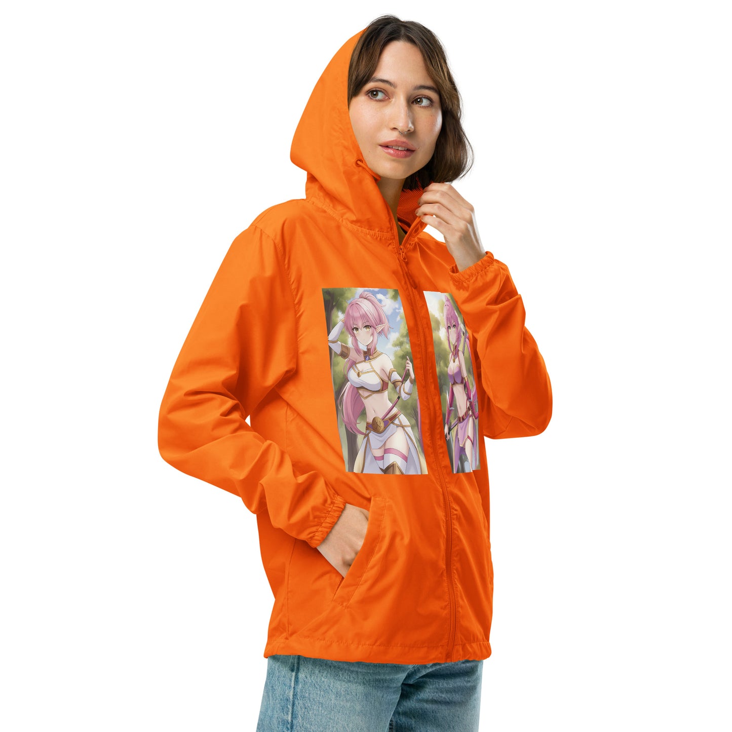 Elf Princess Kawieshan Warriors Lightweight Zip Up Windbreaker