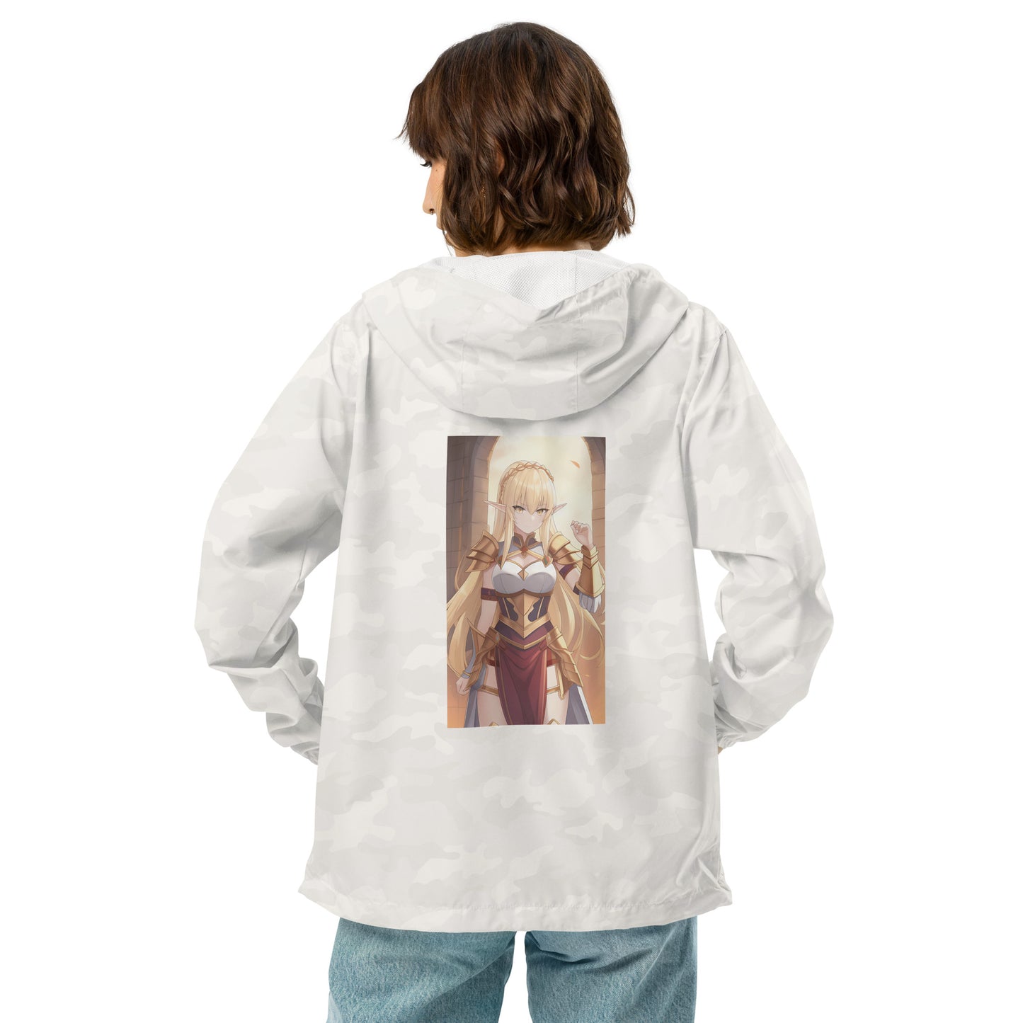 Elf Princess Kawieshan Warriors Lightweight Zip Up Windbreaker