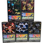 Pokémon Shodo Volume 6 Full Set 5 BUNDLE/LOT Bandai 3" Inch Figure