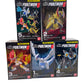 Pokémon Shodo Volume 6 Full Set 5 BUNDLE/LOT Bandai 3" Inch Figure